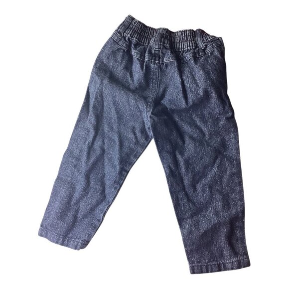 Lot Of 3 Garanimals Multicolor Shirts & Elastic Waist Blue Jeans Baby Girl 18M - Picture 11 of 16